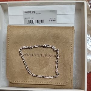 David Yurman Sterling Silver Chain Necklace